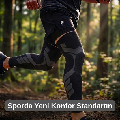 HalHike Profesyonel Dizler ve Bacaklar için Yazlık Kompresyon Desteği